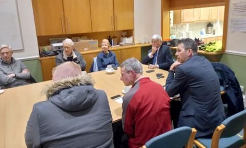 Andrew Mitchell attends meeting of Sutton Coldfield Amnesty Group